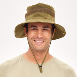 Mens UV Protection Foldable Sun Hat – Outdoors Tribe